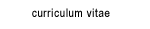 curriculum vitae